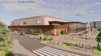 Exterior Perspectives | Promenade Looking South